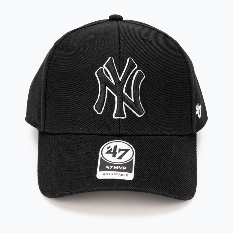 47 Brand MLB New York Yankees MVP SNAPBACK baseball sapka fekete 4