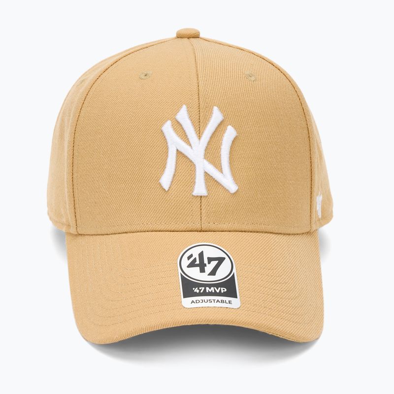 47 Márka MLB New York Yankees MVP világosbarna baseball sapka 2