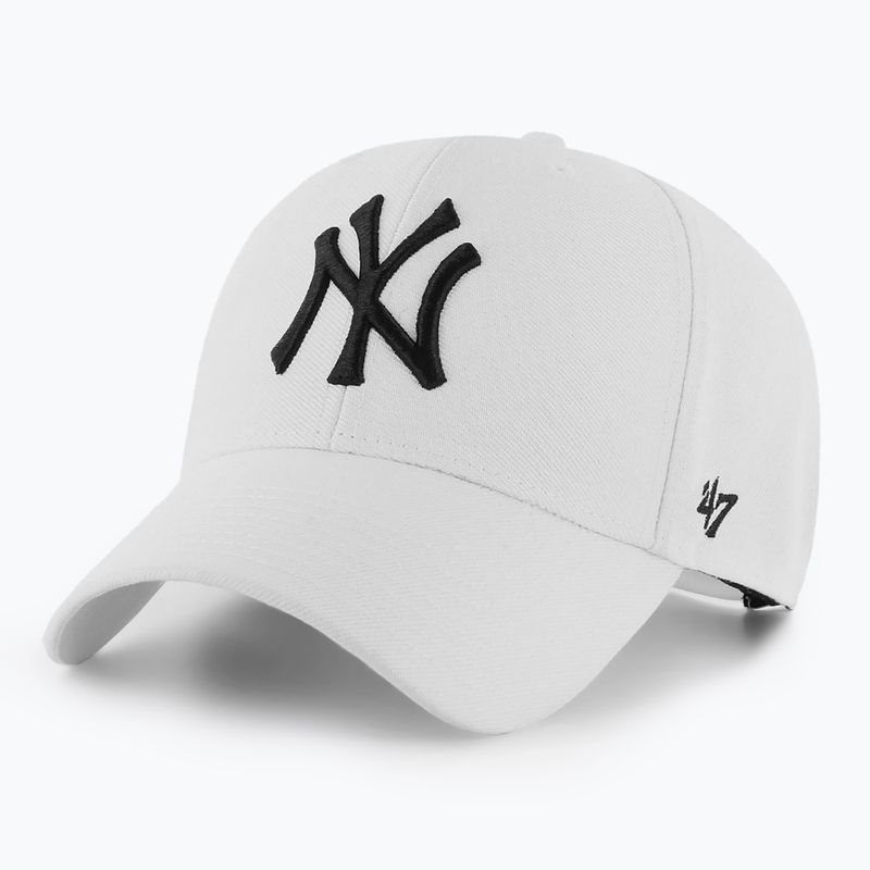 Baseballsapka 47 Brand MLB New York Yankees MVP SNAPBACK white