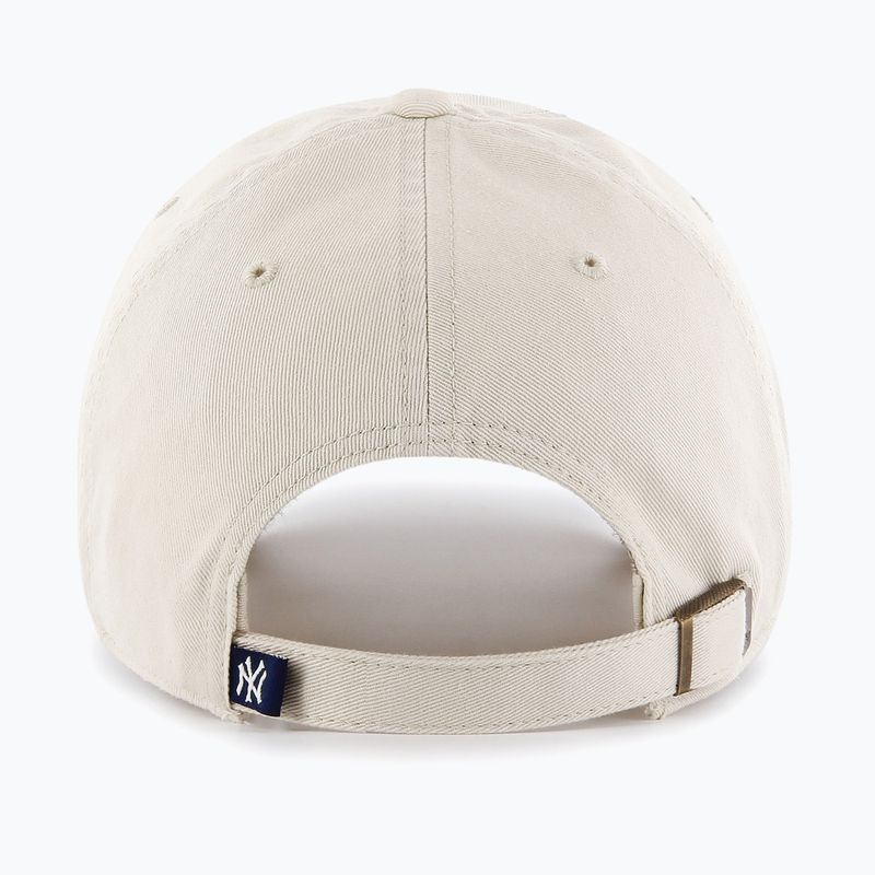 47 Márka MLB New York Yankees CLEAN UP természetes baseball sapka 2