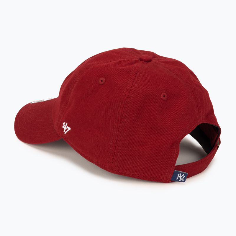47 Márka MLB New York Yankees CLEAN UP borotva piros baseball sapka 3