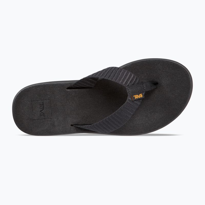 Női flip-flop papucs Teva Voya Flip bar street black 12