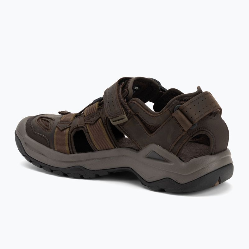Teva Omnium 2 Leather török kávé férfi szandálok 3