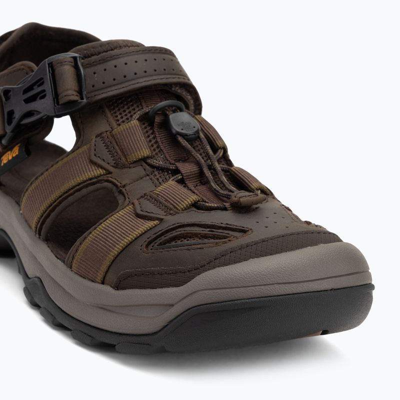 Teva Omnium 2 Leather török kávé férfi szandálok 7