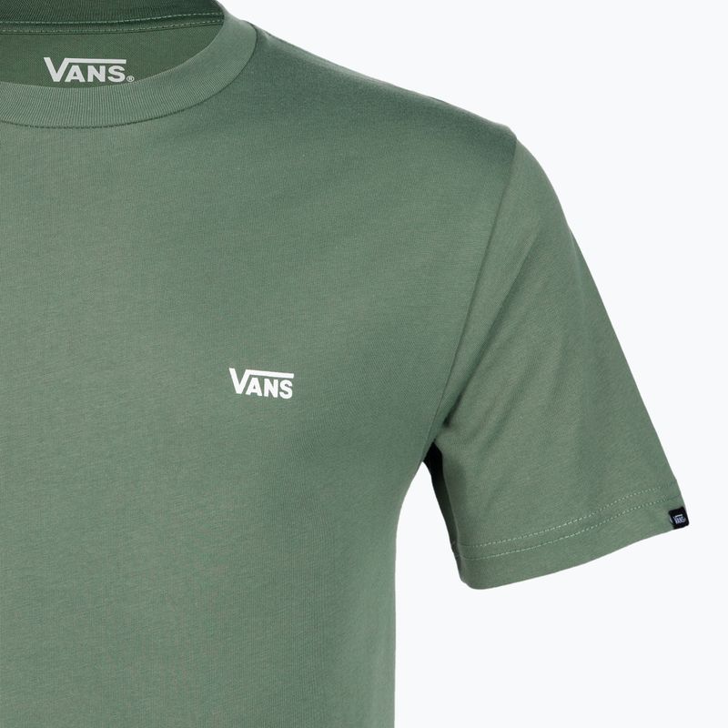 Férfi póló Vans Left Chest Logo dark forest 3