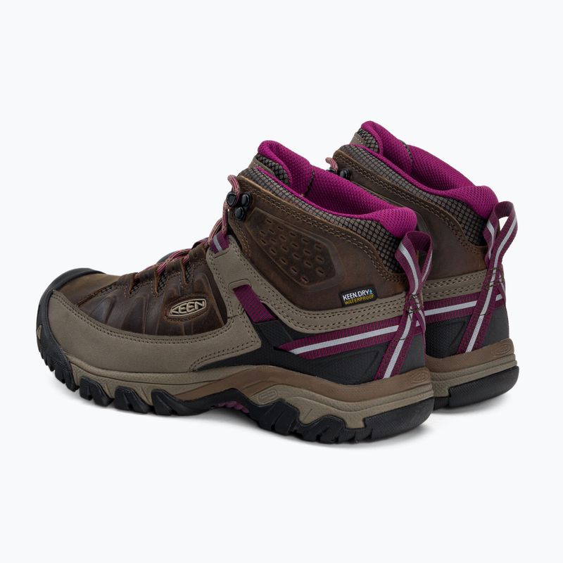 Női trekking cipő KEEN Targhee III Mid szürke 1023040 3