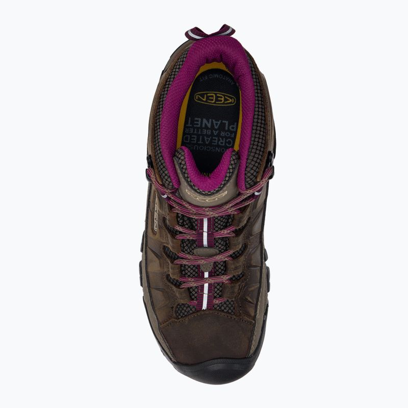 Női trekking cipő KEEN Targhee III Mid szürke 1023040 6