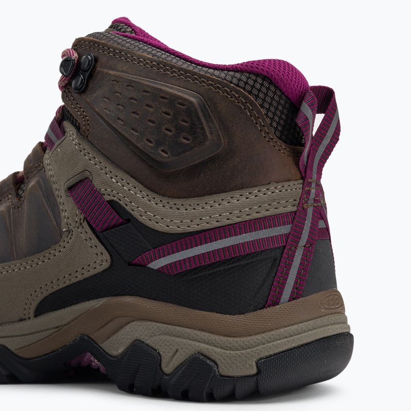 Női trekking cipő KEEN Targhee III Mid szürke 1023040 10