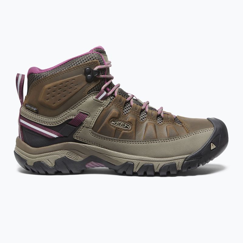 Női trekking cipő KEEN Targhee III Mid szürke 1023040 11