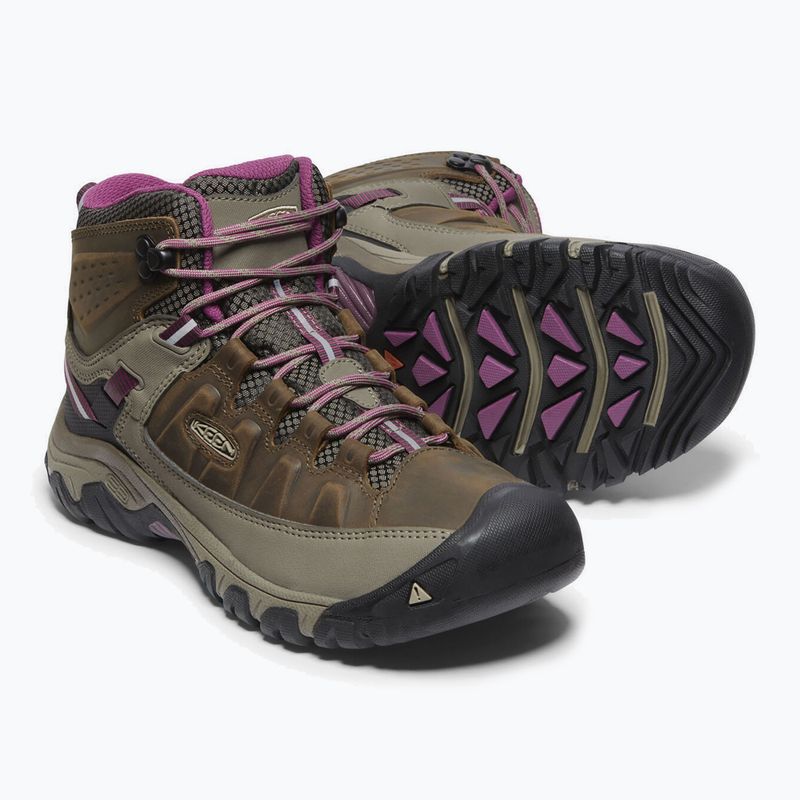 Női trekking cipő KEEN Targhee III Mid szürke 1023040 13