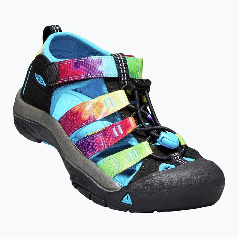 KEEN Newport H2 rainbow tie dye gyerek túraszandál 7