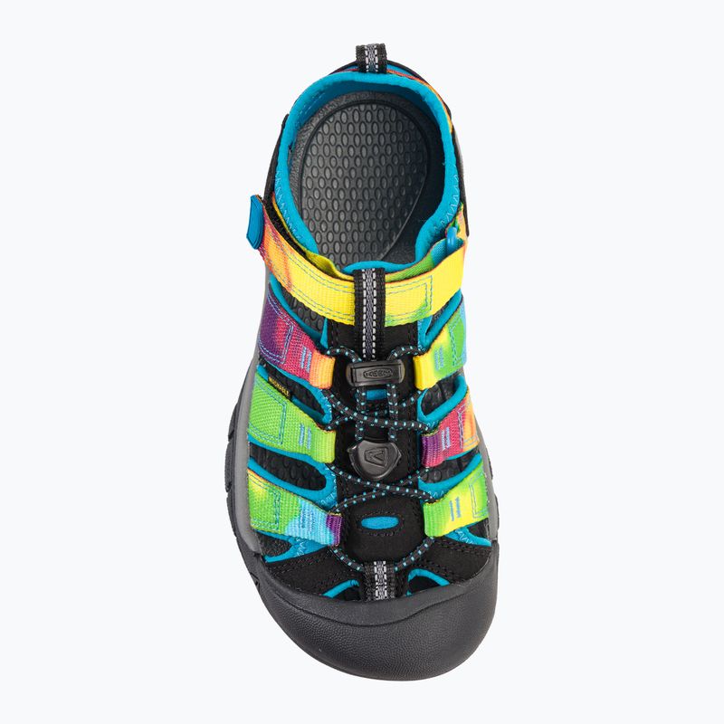 KEEN Newport H2 rainbow tie dye gyerek túraszandál 6