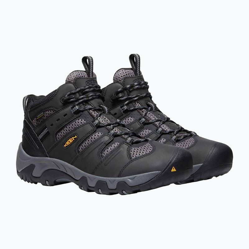 Férfi túrabakancs KEEN Koven Mid Wp fekete-szürke 1020210 11