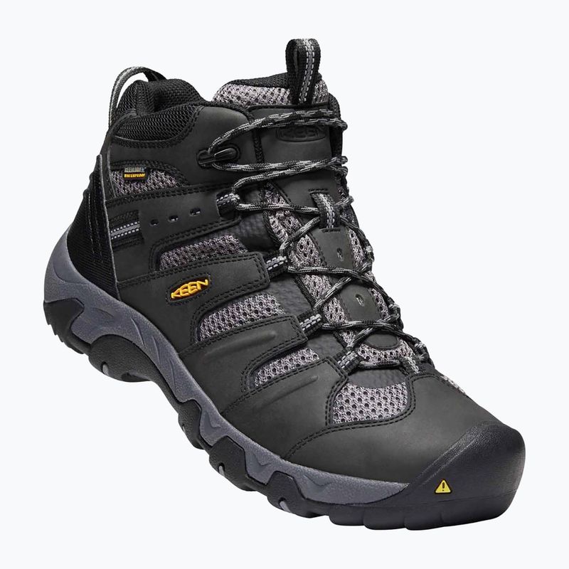 Férfi túrabakancs KEEN Koven Mid Wp fekete-szürke 1020210 12