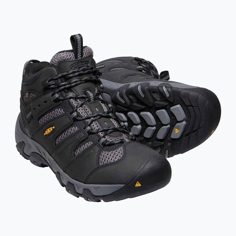 Férfi túrabakancs KEEN Koven Mid Wp fekete-szürke 1020210 15