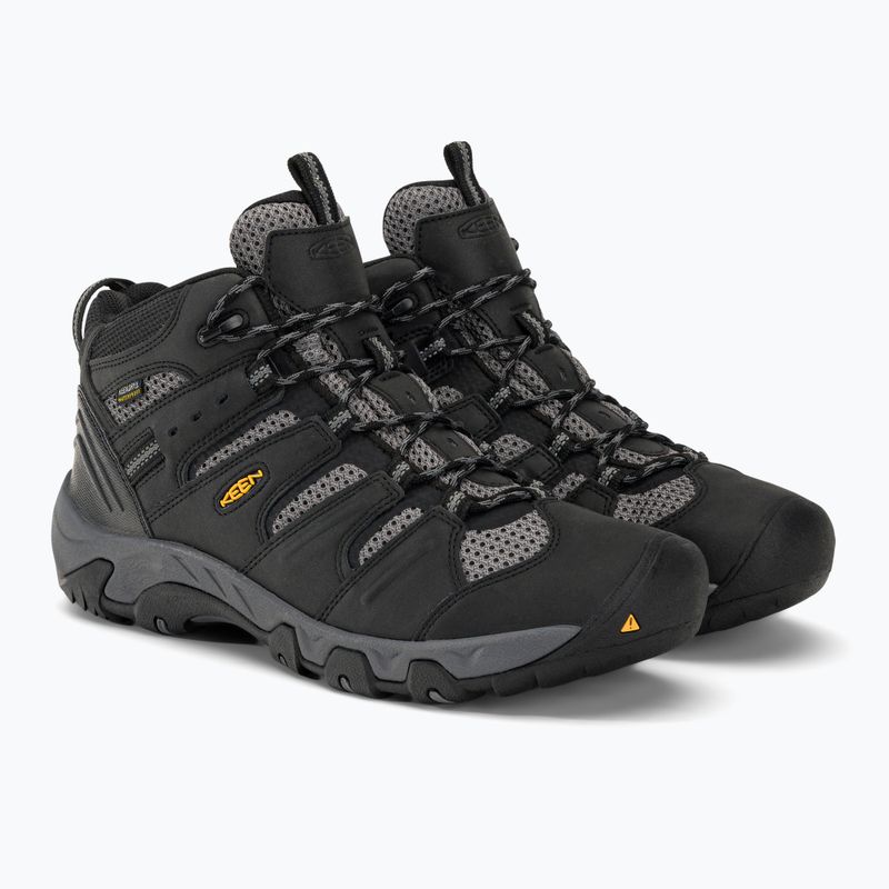 Férfi túrabakancs KEEN Koven Mid Wp fekete-szürke 1020210 4