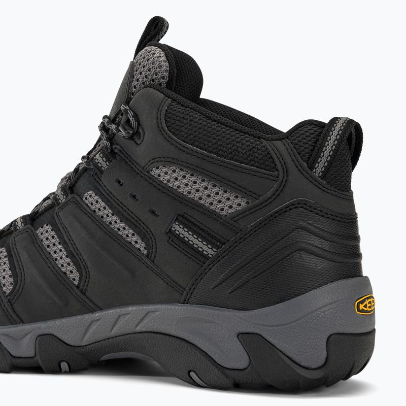 Férfi túrabakancs KEEN Koven Mid Wp fekete-szürke 1020210 10