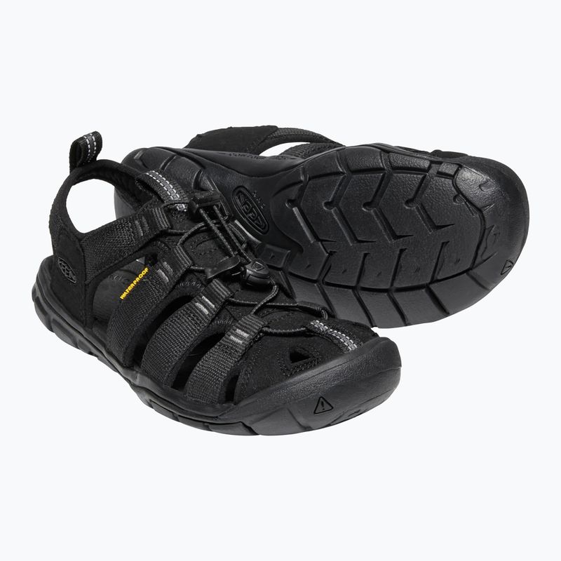 Keen Clearwater CNX női trekking szandál fekete 1020662 12