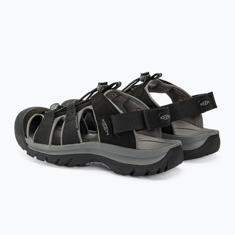 KEEN Rapids H2 férfi trekking szandál fekete/acélszürke 3