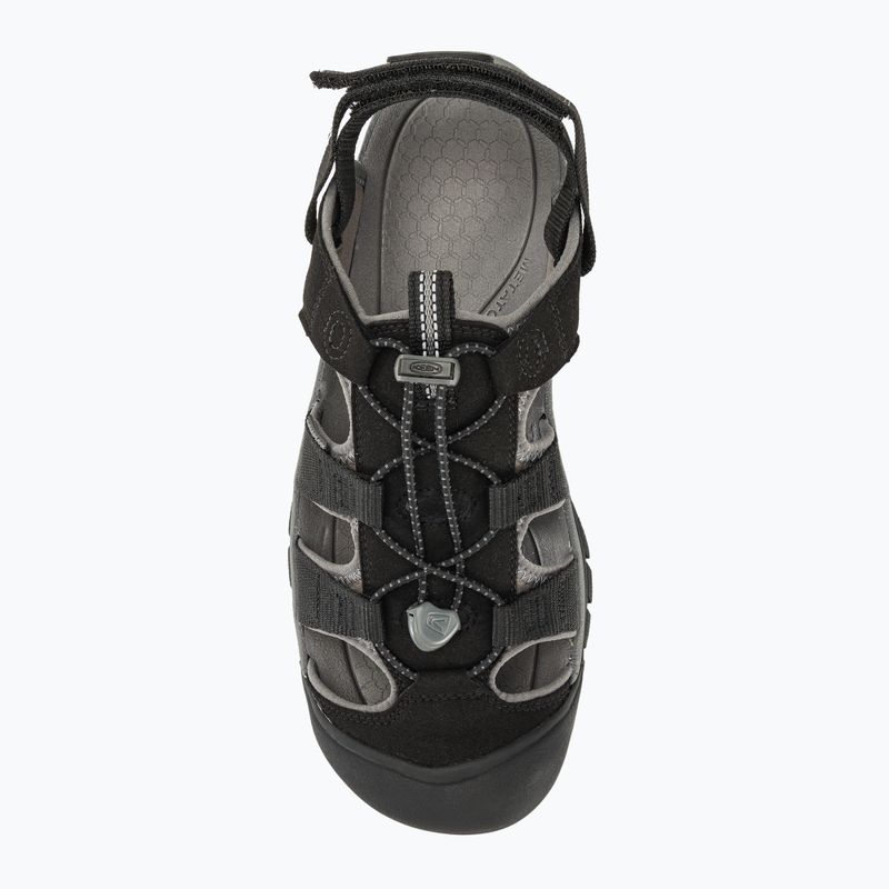 KEEN Rapids H2 férfi trekking szandál fekete/acélszürke 6