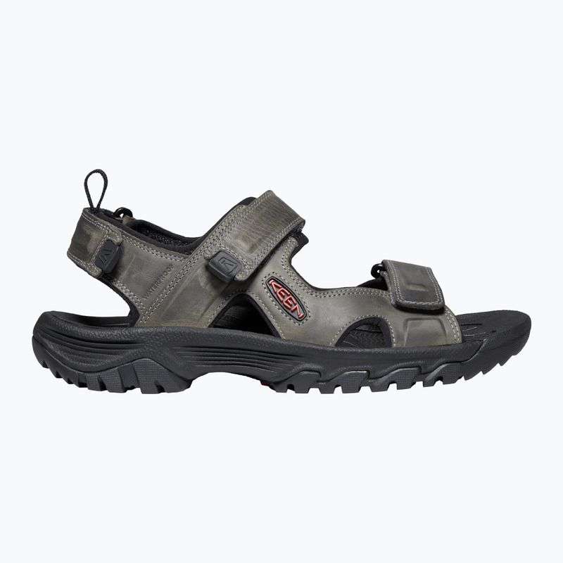 Keen Targhee III Open Toe férfi trekking szandál szürke 1022424 9