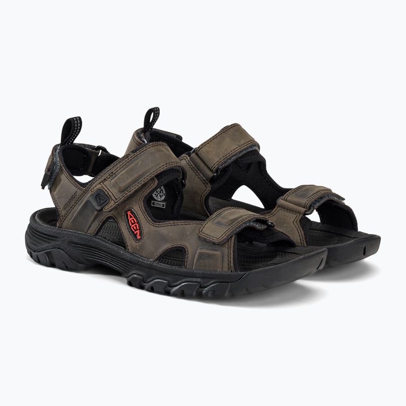 Keen Targhee III Open Toe férfi trekking szandál szürke 1022424 4