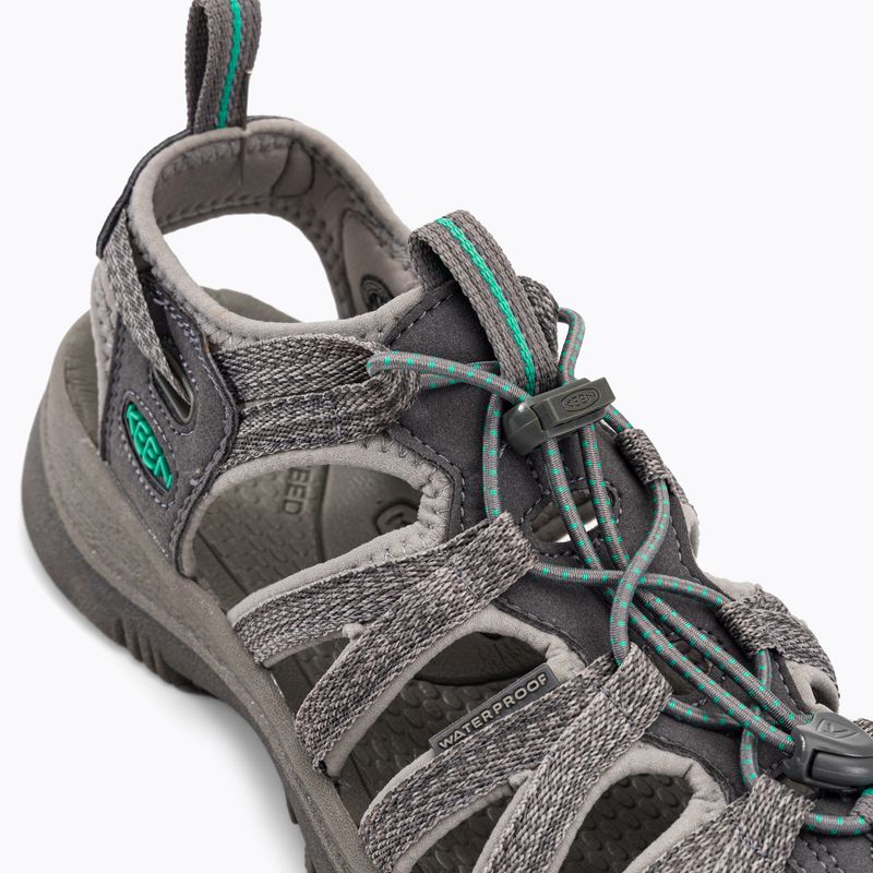 Keen Whisper Medium Grey női trekking szandál 1022814 10