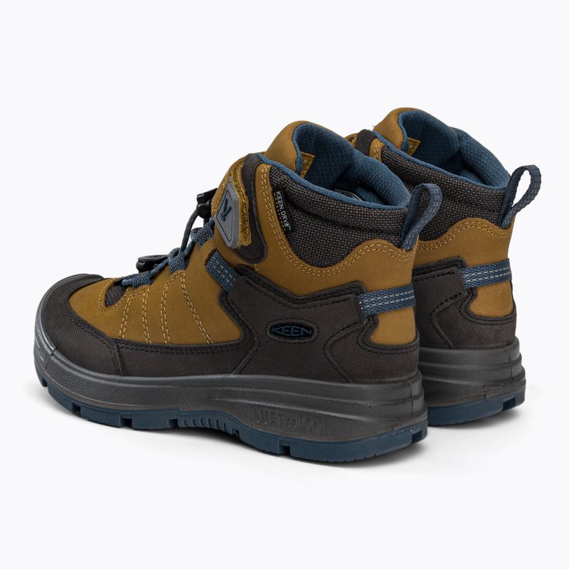 KEEN Redwood Mid junior túrabakancs sárga 1023886 3
