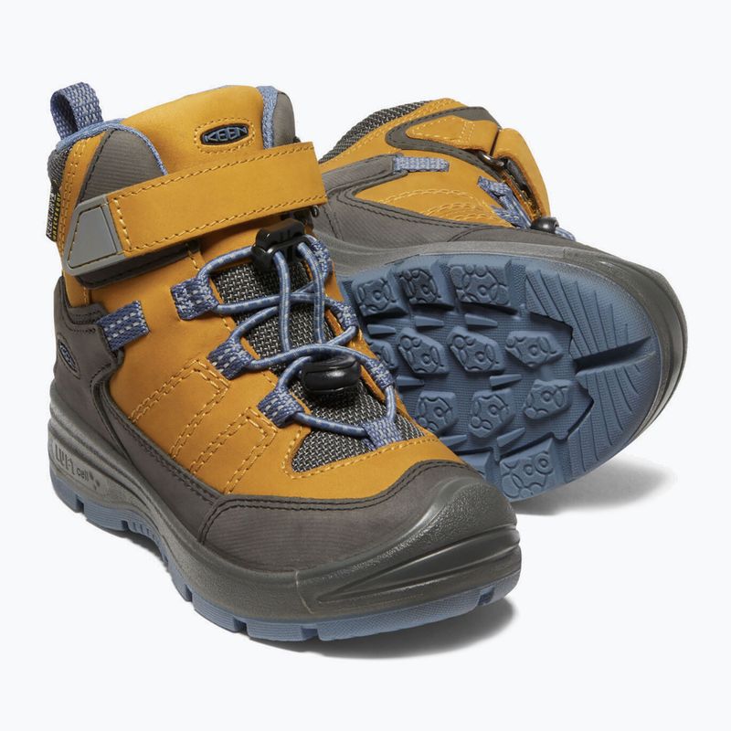 KEEN Redwood Mid junior túrabakancs sárga 1023886 11