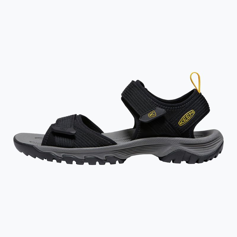 Keen Targhee III Open Toe H2 férfi trekking szandál fekete 1024865 8