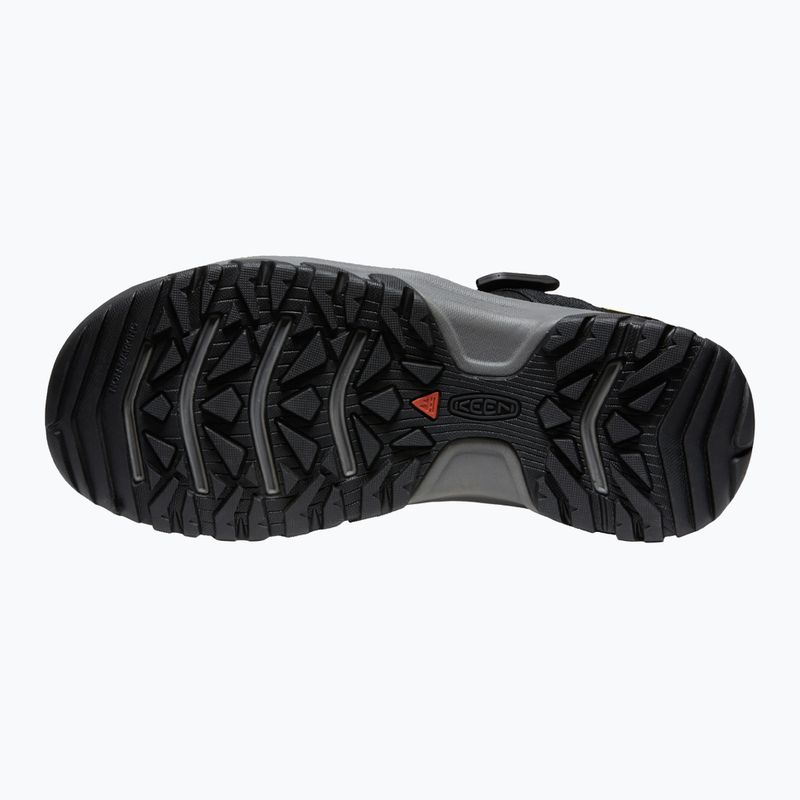 Keen Targhee III Open Toe H2 férfi trekking szandál fekete 1024865 11