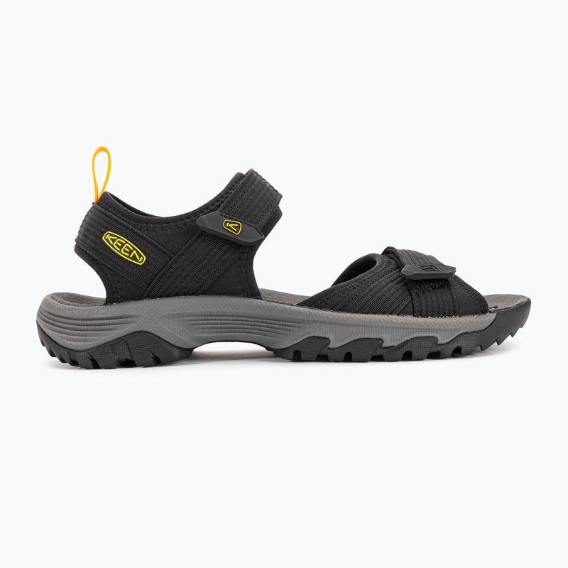 Keen Targhee III Open Toe H2 férfi trekking szandál fekete 1024865 2