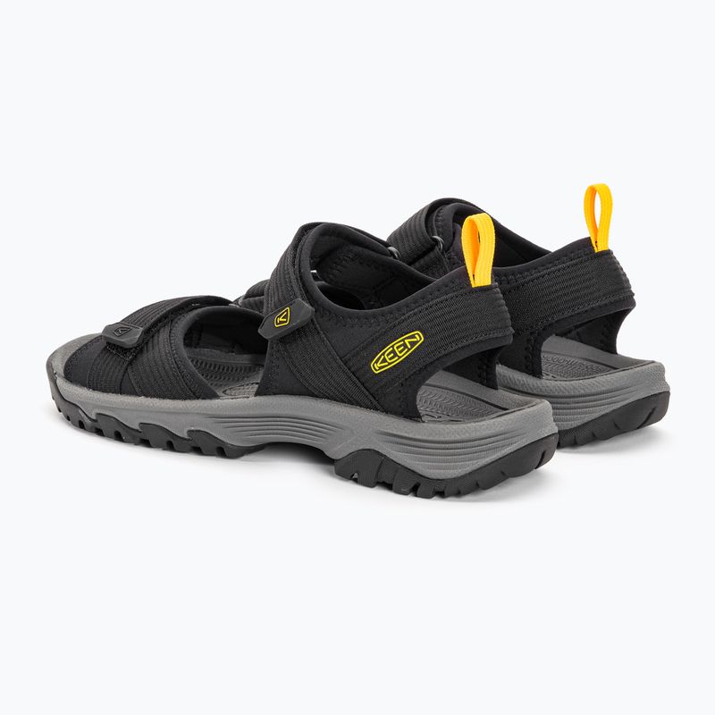 Keen Targhee III Open Toe H2 férfi trekking szandál fekete 1024865 3