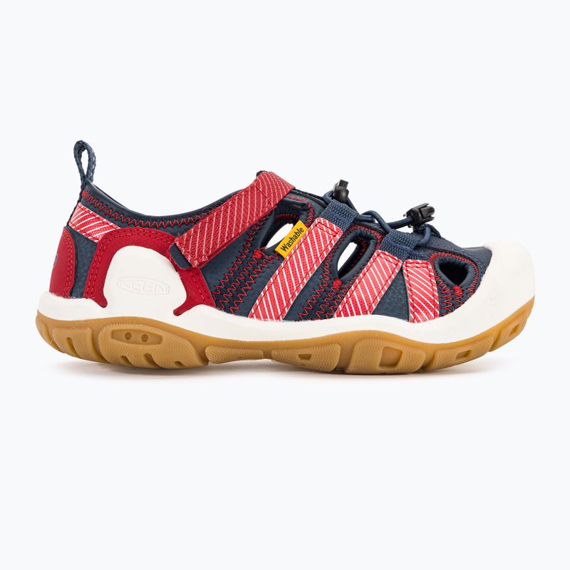 KEEN Knotch Creek gyermek túraszandál navy/stripes 2