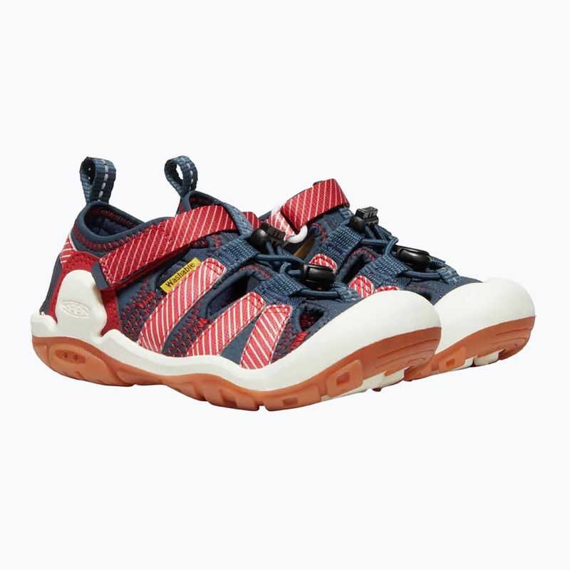 KEEN Knotch Creek gyermek túraszandál navy/stripes 9