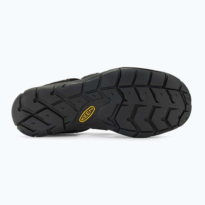 KEEN Clearwater CNX férfi trekking szandál tripla fekete 5