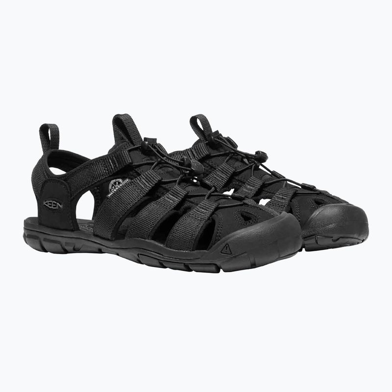KEEN Clearwater CNX férfi trekking szandál tripla fekete 8