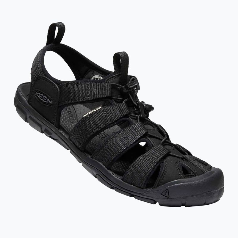 KEEN Clearwater CNX férfi trekking szandál tripla fekete 10