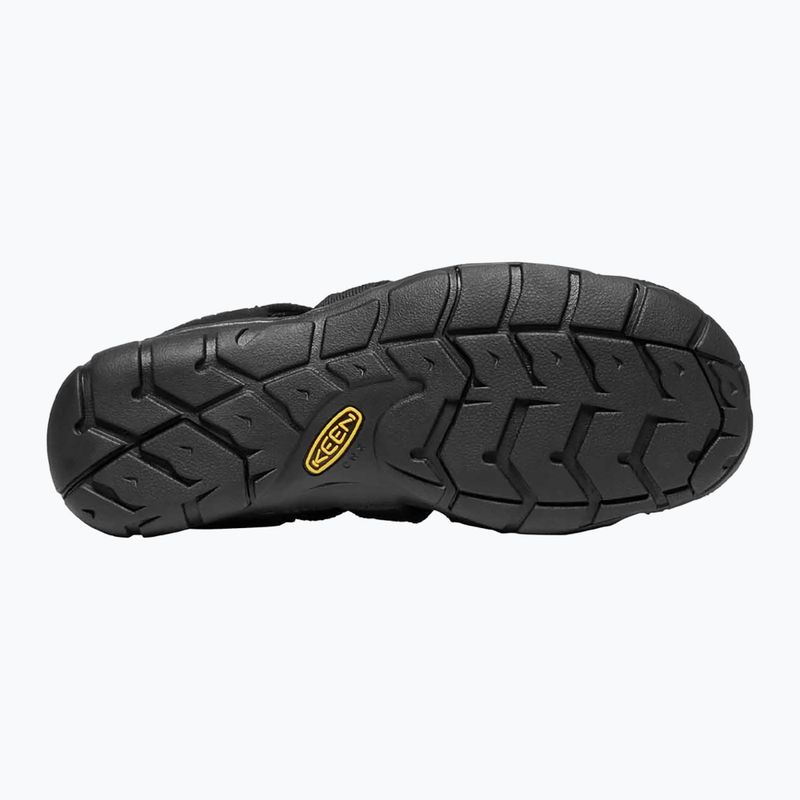KEEN Clearwater CNX férfi trekking szandál tripla fekete 11