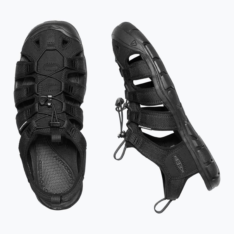 KEEN Clearwater CNX férfi trekking szandál tripla fekete 12