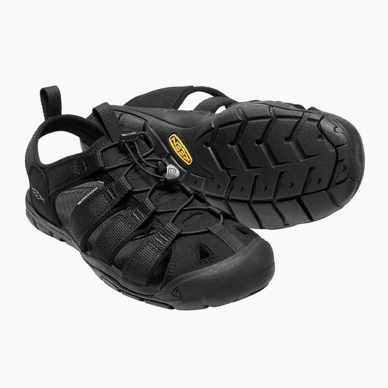 KEEN Clearwater CNX férfi trekking szandál tripla fekete 13