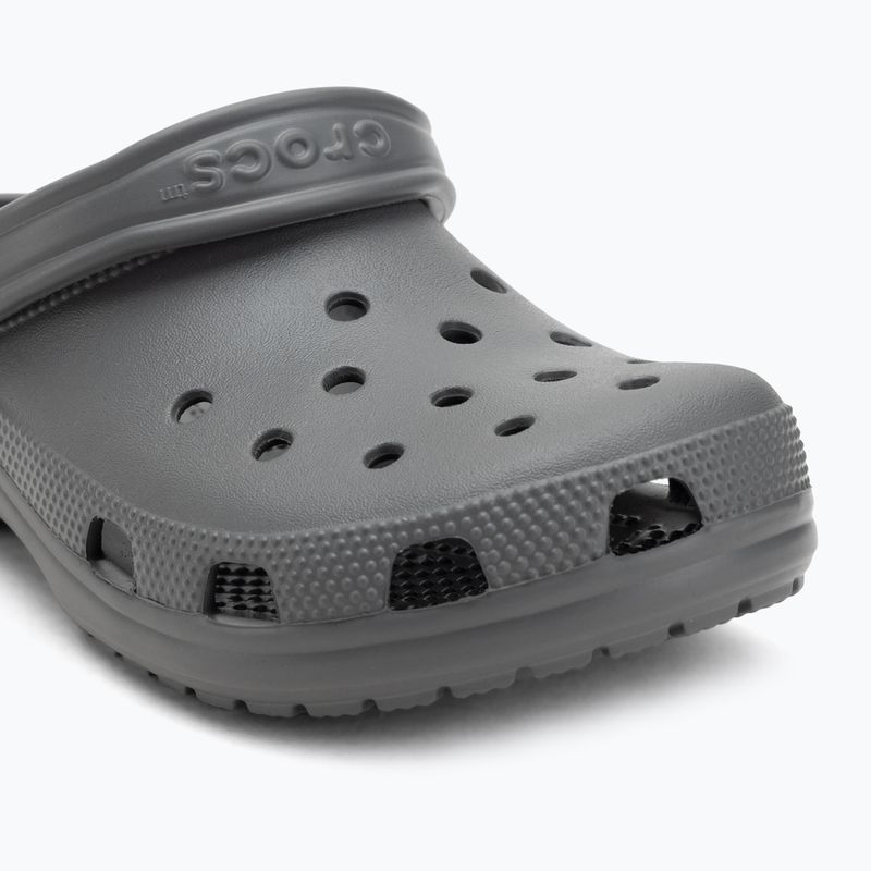 Crocs Classic flip-flop tartósan szürke 8