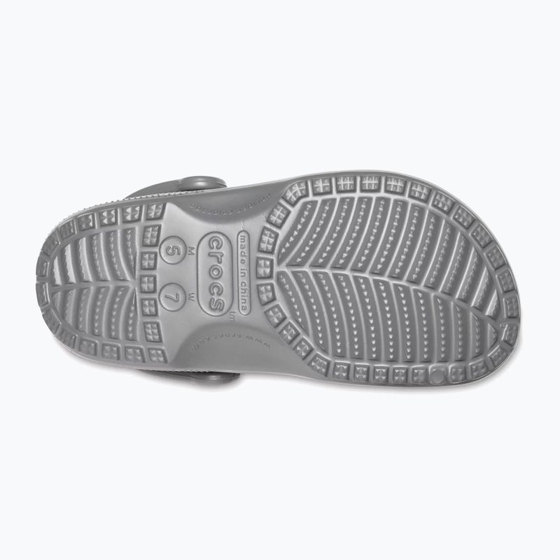 Crocs Classic flip-flop tartósan szürke 5