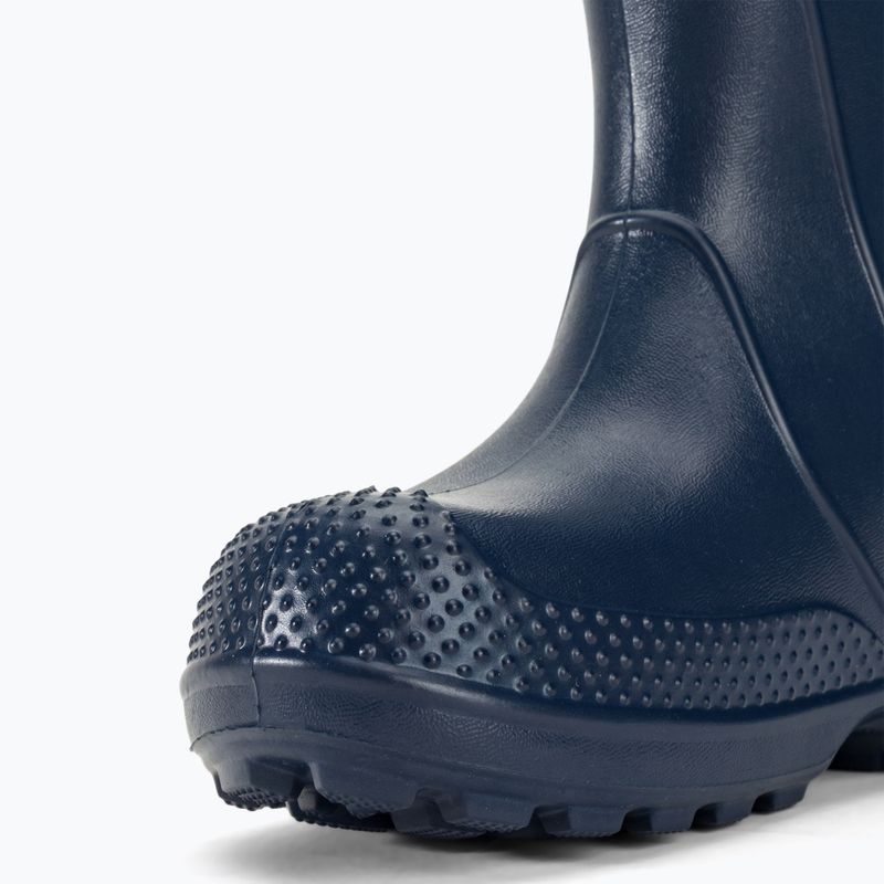 Gyermek gumicsizma Crocs Handle Rain Boot Kids navy 8