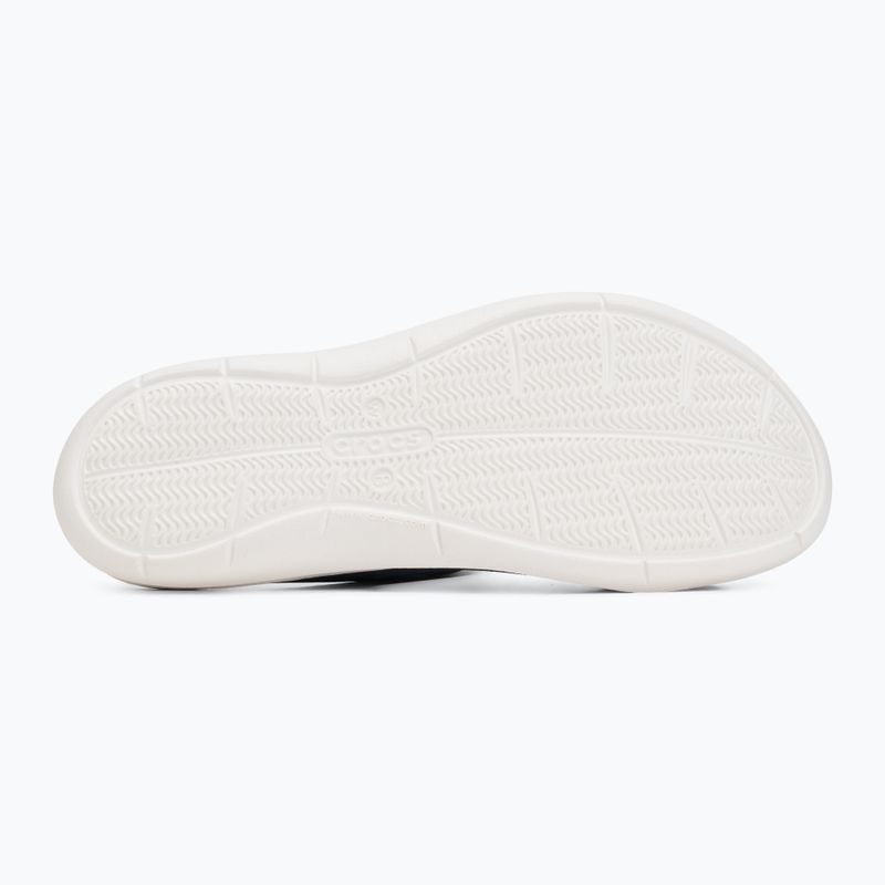 Női papucsok Crocs Swiftwater Sandal navy/white 4