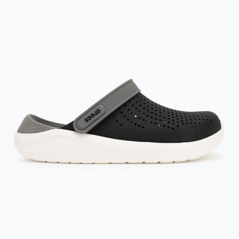 Crocs LiteRide Clog fekete/füstös flip-flopok 3