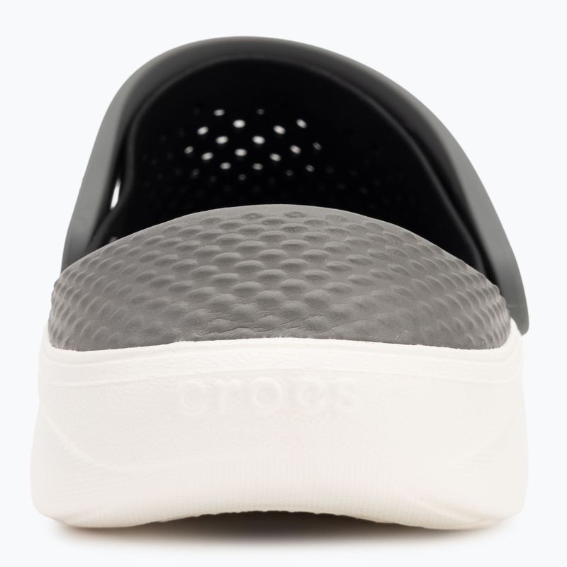 Crocs LiteRide Clog fekete/füstös flip-flopok 7