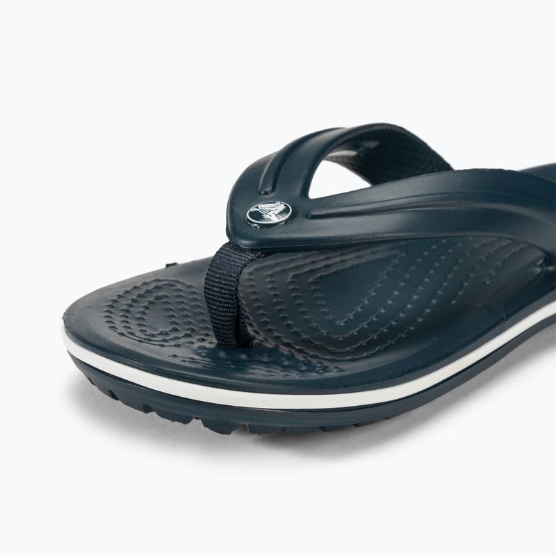 Flip-flop papucs, gyerek Crocs Crocband Flip navy 7