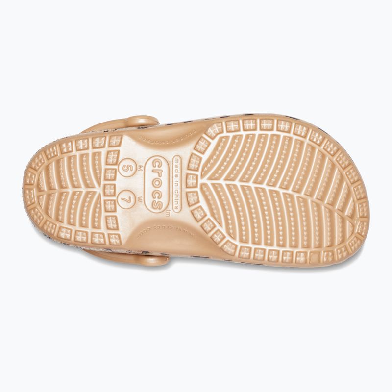 Crocs Classic Printed Clog flip-flop bézs 205838-98R 15