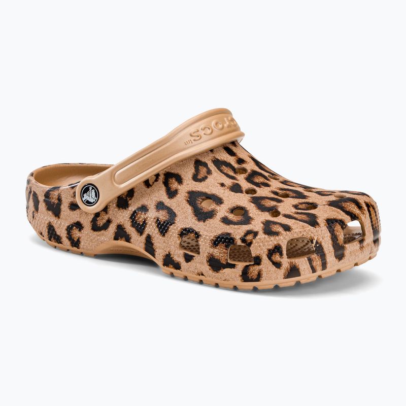 Crocs Classic Printed Clog flip-flop bézs 205838-98R